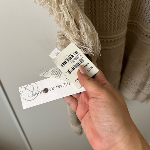 NWT Treasure & Bond duster with Fringe - Picture 6 of 7